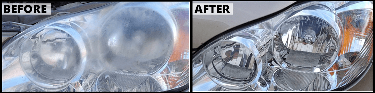 Headlight Restoration Before & After