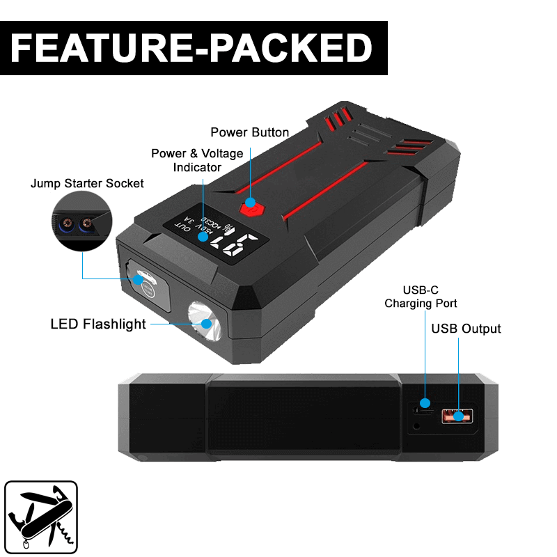 JS1005 - Jump Starter Specs