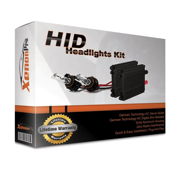 10000K (Pure Blue) - Full Xenon HID Headlights Kit