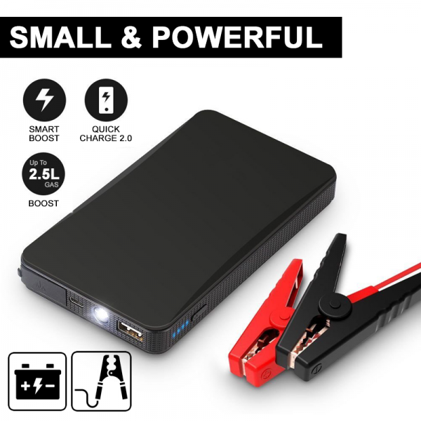 TYPE S 12 Volt 6.0L Jump Starter and 10000mAh Power Bank